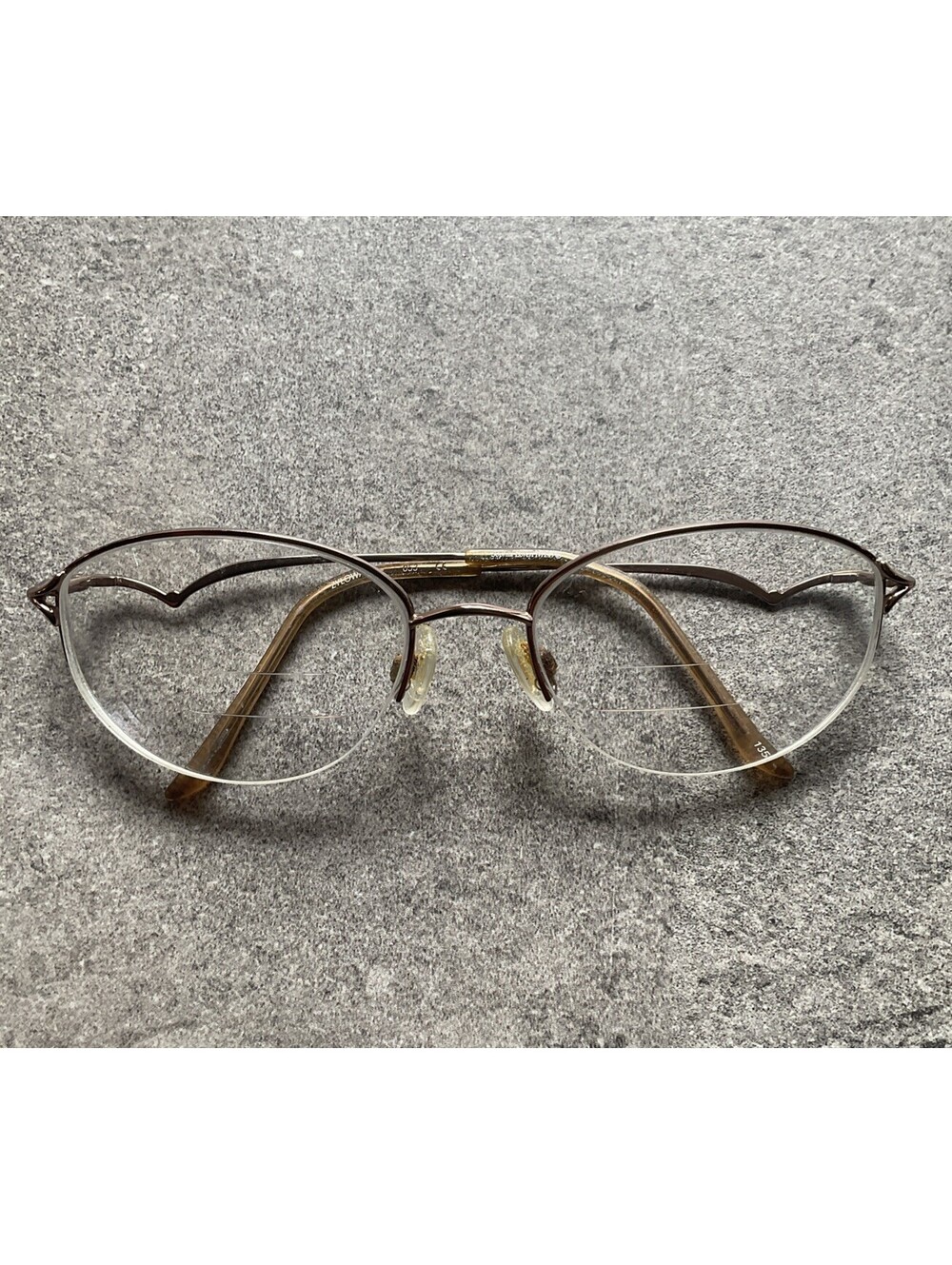 Sophia Loren Eyeglasses Frame M147 Zyloware 54 18 135 Gold Tone Frames G1